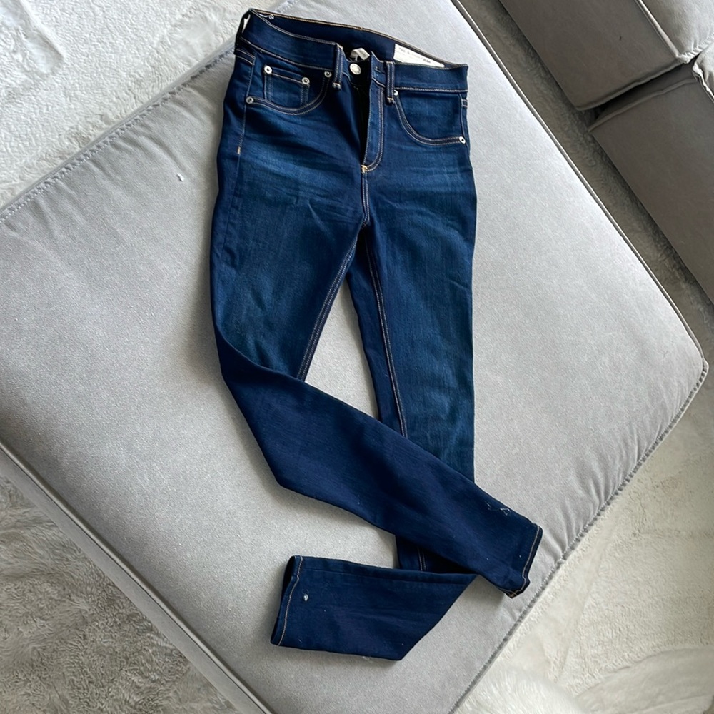 Rag & Bone Dark blue skinny jeans. Never been worn